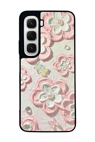 BGAKSESUAR Infinix Hot 60 Mat Uyumlu Siyah Kılıf – Yumuşak Silikon, Koruyucu,...