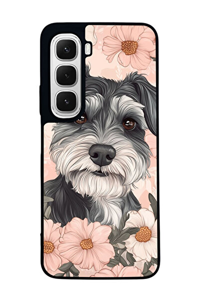 BGAKSESUAR حافظة سوداء متوافقة مع هاتف Infinix Hot 60 - سيليكون ناعم، واقي، غ...