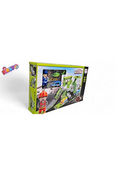 FIRST TOY Police Station and Rescue Game (46 pieces)