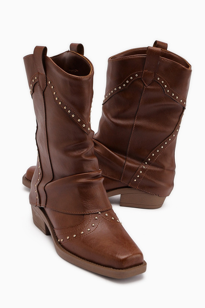 Limoya Γυναικείες μπότες Joli Taba Western Cowboy