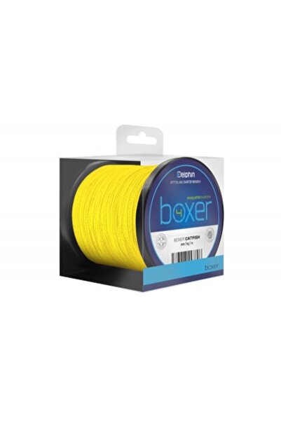 DELPHİN Fir textil BOXER 4 pentru dormit, 250 m, galben fluorescent 0,60 mm