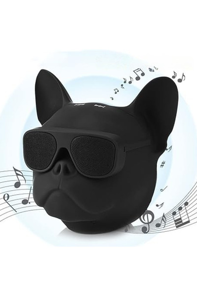 Trendoro Portable Bluetooth Speaker - Bulldog Design, dimensions 10/10/10 cm