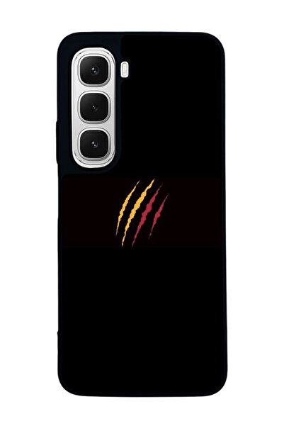 BGAKSESUAR Infinix Hot 60 Mat Uyumlu Siyah Kılıf – Yumuşak Silikon, Koruyucu,...