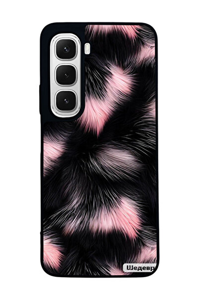 BGAKSESUAR حافظة سوداء متوافقة مع هاتف Infinix Hot 60 I Matte - سيليكون ناعم،...