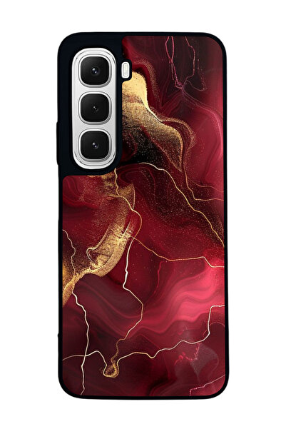 BGAKSESUAR حافظة سوداء متوافقة مع هاتف Infinix Hot 60 I Matte - سيليكون ناعم،...