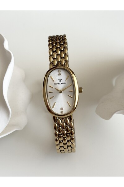 Daniel Klein Altın Renk Kadın Kol Saati