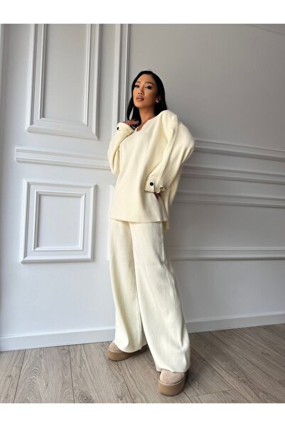 CC STORE VALENTYNA long two-piece suit, wide-leg pants