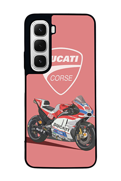 BGAKSESUAR حافظة سوداء متوافقة مع هاتف Infinix Hot 60 - سيليكون ناعم، واقي، غ...