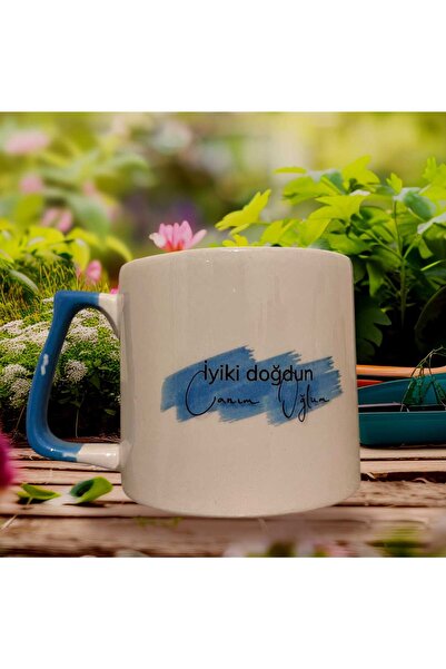 GameFruy Happy Birthday My Dear Son Double Sided B Printed Mug - Ceramic Tea, Coffee Gift Cup