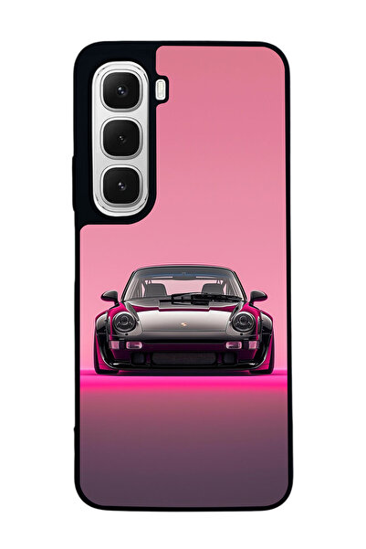 BGAKSESUAR حافظة سوداء متوافقة مع هاتف Infinix Hot 60 I Matte - سيليكون ناعم،...