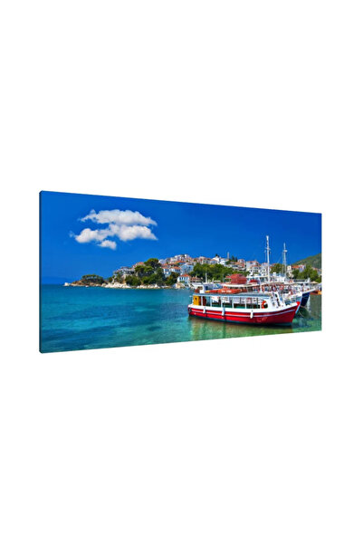 PozaTablou Imprimeu pe pânză: Calm mediteranean 100x40 cm