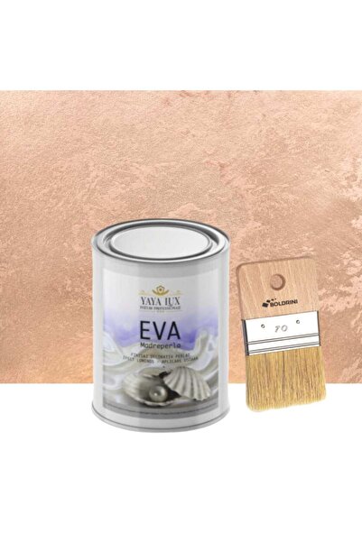 YaYa Color Set Vopsea Decorativa de Lux, Eva Madreperla, Roz Prafuit, 0.5 Lit...