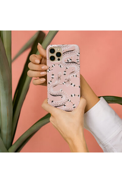 HYPERSOFT حافظة فاخرة مزدوجة الطبقات من سلسلة بورجا منقوشة متوافقة مع آيفون 17 برو (6.3 بوصة)