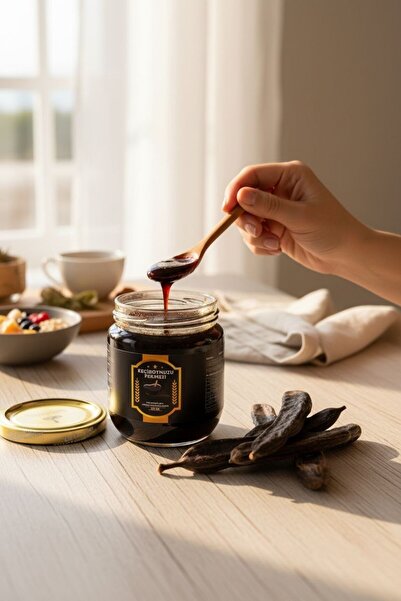 Torosların Esintisi Keçiboynuzu Pekmezi Doğal Soğuk Sıkım Rafine Şekersiz & Katkısız 750 Gr.