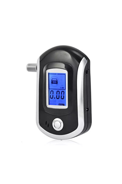 Gonga Alcool tester digital, cu LCD, portabil, Gonga® Negru