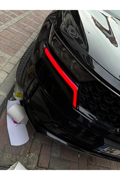 Kia Sorento 2021-23 Far Sticker Set Kırmızı