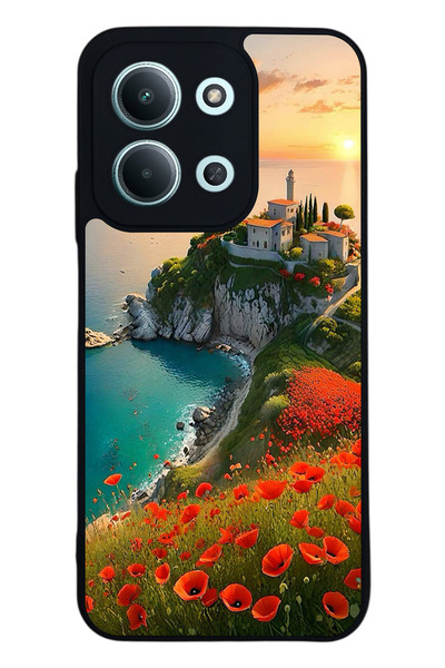 BGAKSESUAR Xiaomi Redmi 15C Matte Compatible Black Case – Soft Silicone, Prot...
