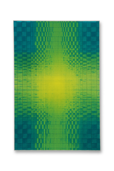 Rugs Modern Halı MOSSO Μπλε Μωβ Αποχρώσεις Έθνικ Λουλούδια με Σχέδιο Υφαντή Β...