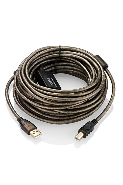 BK Teknoloji USB 2.0 Aktif Yazıcı Bağlantı Kablosu Sinyal Güçlendiricili Filt...
