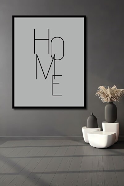 Caddemia Tablou decorativ pătrat din lemn cu aspect de ramă pentru casă/birou...