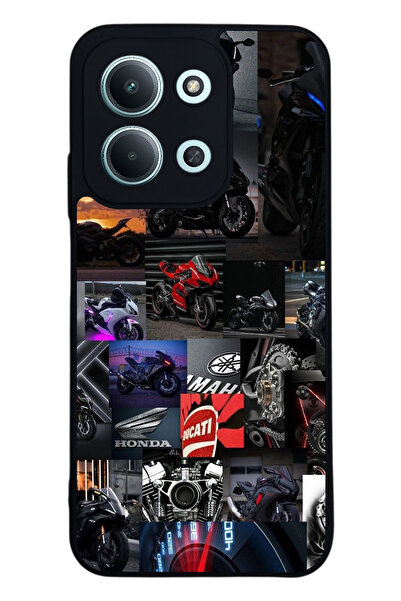 BGAKSESUAR Xiaomi Redmi 15C Matte Compatible Black Case – Soft Silicone, Protective, Shock-Absorbing Cover