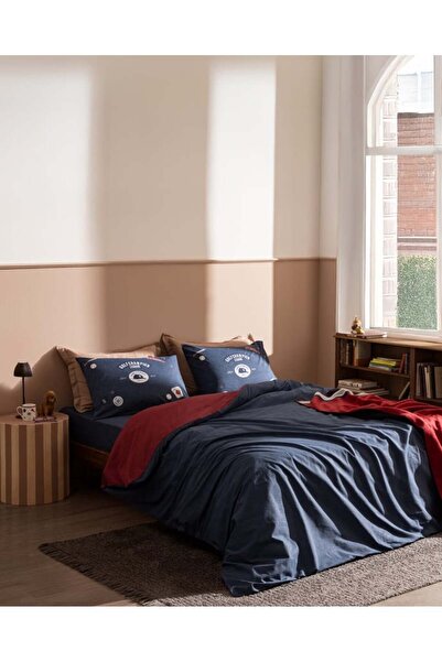 Madame Coco Ruben Double Size 100% Cotton Ranforce Printed Duvet Cover Set