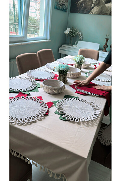 vanilyaa design VANİLYA DESİGN HASIR SUPLA SOFRA ÜRÜNLERİ YILBAŞI KONSEPTLİ S...