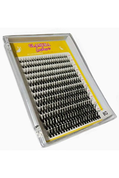 Glamura Lashes Ψεύτικες βλεφαρίδες – Extensions από μετάξι, μοντέλο BQ, εύκολη εφαρμογή