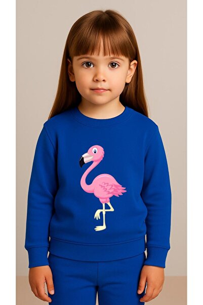 playwear Set pentru copii Hanorac cu imprimeu FLAMINGO pentru fete și băieți,...