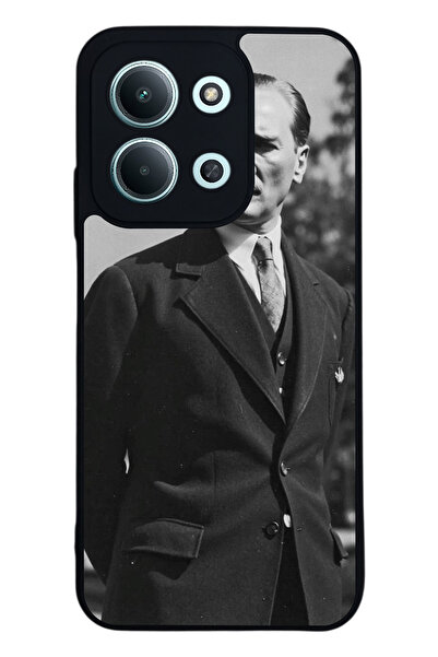 BGAKSESUAR حافظة سوداء متوافقة مع هاتف Xiaomi Redmi 15C - سيليكون ناعم، واقي،...