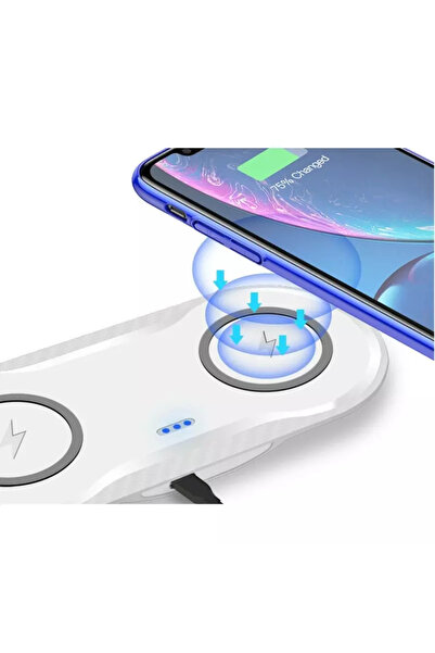 Gonga Dual Wireless Charger, Gonga® White