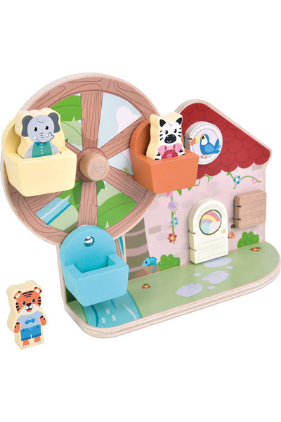 Small Foot Motor Activity Ferris Wheel Toy "Jungle Friends"