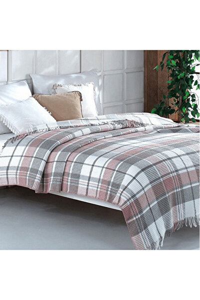 Global-Store Bedspread 180x220 cm Global Store Cozy Life burgundy