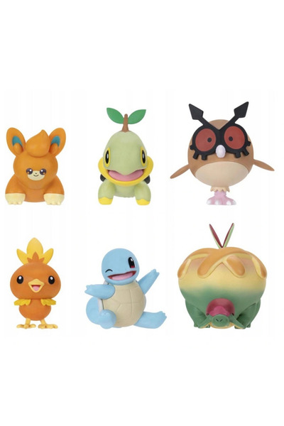 TOYFEST Pokemon Battle 6-Piece Figure Set