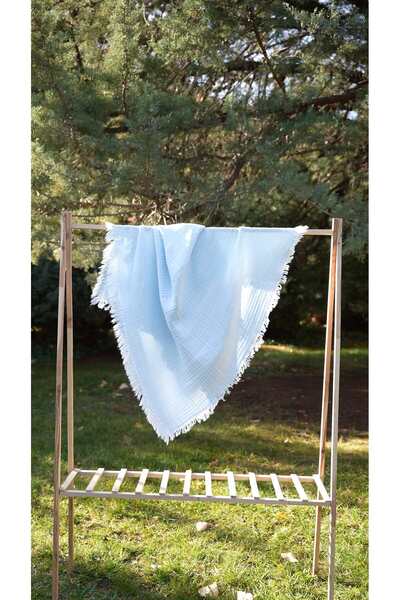 MİLABABY 4 Kat %100 Pamuk Müslin Bebek Battaniyesi (90×110) Müslin Örtü Bebek...