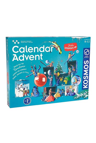 Thames & Kosmos Kit STEM Calendarul stiintific de Advent, Thames & Kosmos, pe...