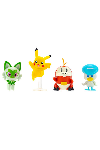TOYFEST Pokemon Battle 4-Piece Figure Set