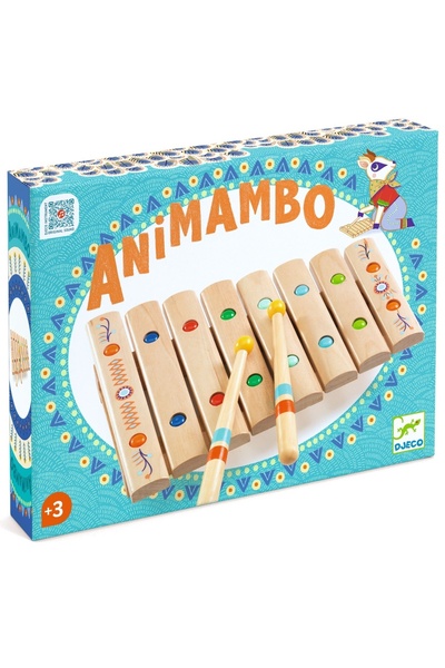 djeco Instrument muzical Xilofon din lemn, Djeco, editie creativa