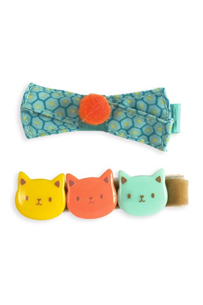 djeco Colectia Plume - 2 agrafe de par Nina, Djeco, editie pentru varste mici