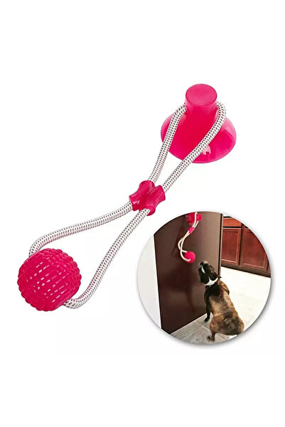 Gonga Interactive suction cup toy for puppies, Gonga® Red
