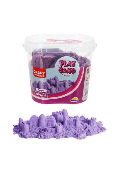 TOYFEST Crafy Play Sand Purple 1000 g