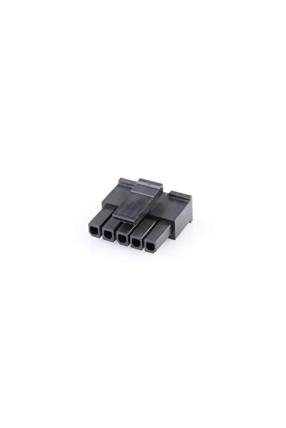 Roborge Micro-Fit 3.0 Female Connector Receptacle - Single Row, 5 Circuit - Black