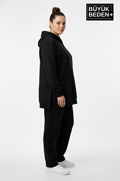 Superlife Φούτερ με κουκούλα μεγάλου μεγέθους SPR26BTK991