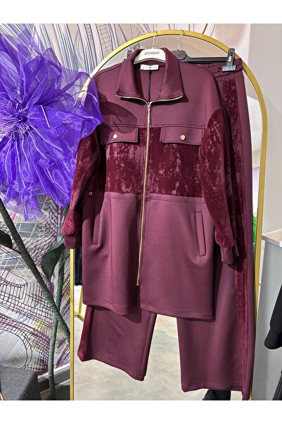 Puane Nubuk detay Takım