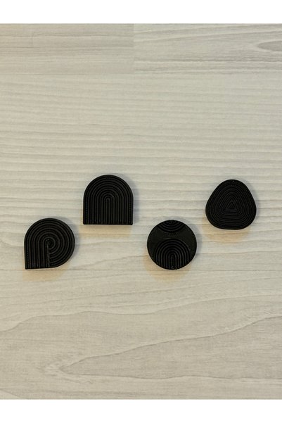 Gamy Crafts Dekoratif Magnet-4lü Buzdolabı Magneti-Magnet-İskandinav Magnet