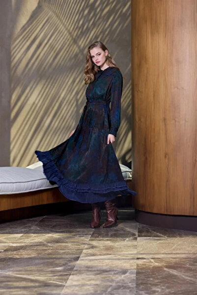 MissWhence 38809 Jacquard Silk Dress