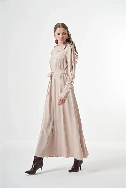 NCL Misswhence 38803 Zipper Detailed Dress Stone