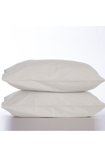 Nef Nef Homeware Set of 2 pillowcases 52×72 cm, cotton, Nef-Nef Basic Ecru