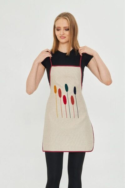 ESCE Mutfak Önlüğü Bej Renk