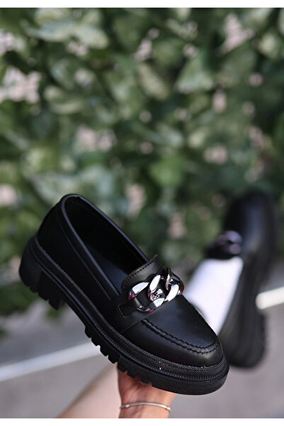 ZENGEZUR MALL Mtxdpn Biga Black Leather Shoes (01910) (Size: 37)